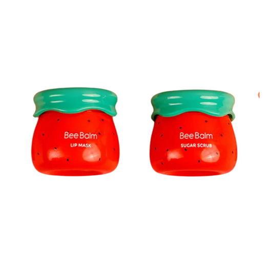 Bee Balm Hydrating Lip Balm and Lip Scrub Duo